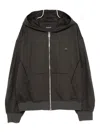 Songzio Graphic-embroidered Hoodie In Animal Print