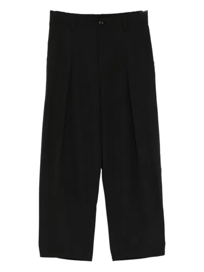 Songzio Homme Cocoon Trousers In Black