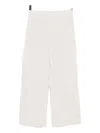 Songzio Homme Shirring Trousers In Neutral