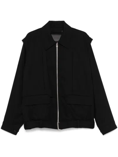 Songzio Layered Jacket In Black