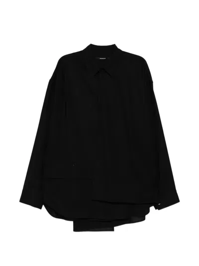 Songzio Layered Shirt In Black