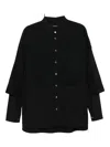 Songzio Long-sleeved Shirt In Black