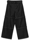 Songzio Meta Plated Denim In Schwarz