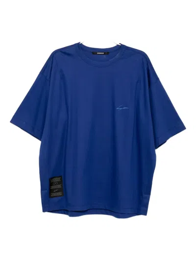 Songzio Mirrored Youth T-shirt In Blue