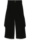 Songzio Morris Hose Mit Weitem Bein In Black