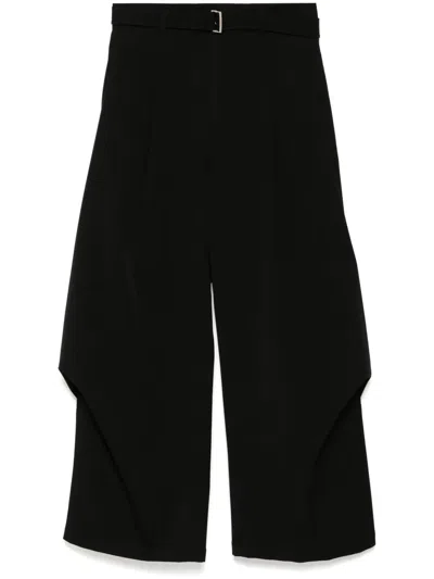 Songzio Morris Hose Mit Weitem Bein In Black