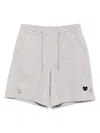 Songzio Multi Pocket Bermuda Shorts In Gray