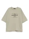 Songzio Order Disorder Dyed T-shirt In Gray