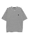 Songzio Panther Curve Cut T-shirt In White