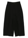 Songzio Pleated Trousers In Black