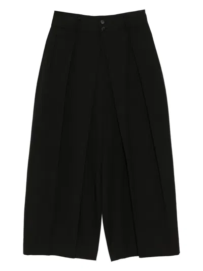 Songzio Pleated Trousers In Black