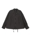 Songzio Polydart Jacket In Black