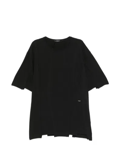 Songzio Polyptych T-shirt In Black