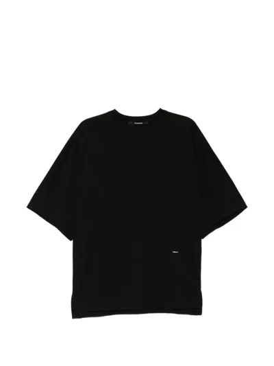Songzio Polyptych T-shirt In Black