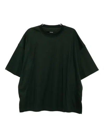 Songzio Retrato Painted T-shirt In Green