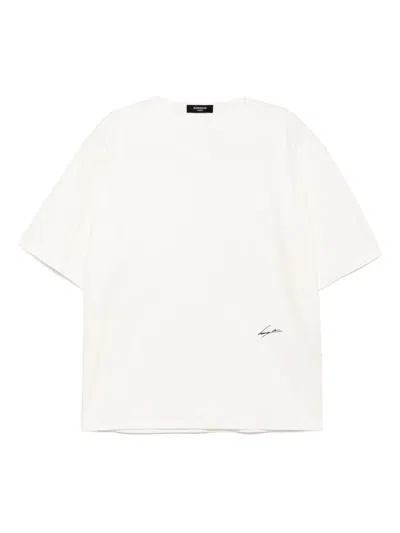 Songzio Sign Logo Basic T-shirt In White