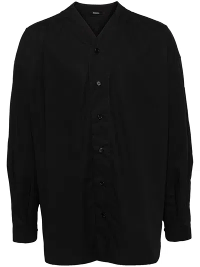 Songzio Signature Oriental Shirt In 黑色