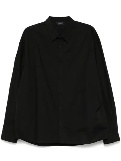 Songzio Slant Autograph Shirt In Black