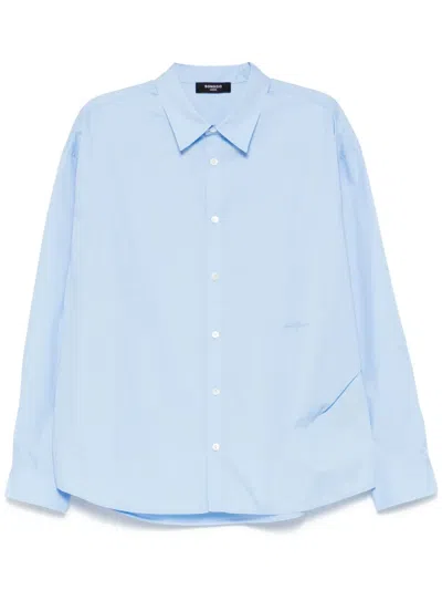 Songzio Slant Autograph Shirt In Blue