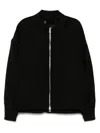 Songzio Point Pocket Collared Jacket In Black