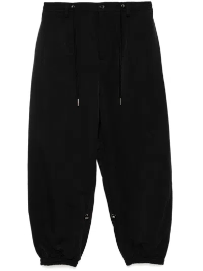 Songzio Tapered-leg Track Pants In Black