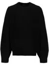 Songzio Underdart Dolman Jumper In Black