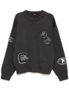 Songzio Universe Pactwork Jumper In Grey