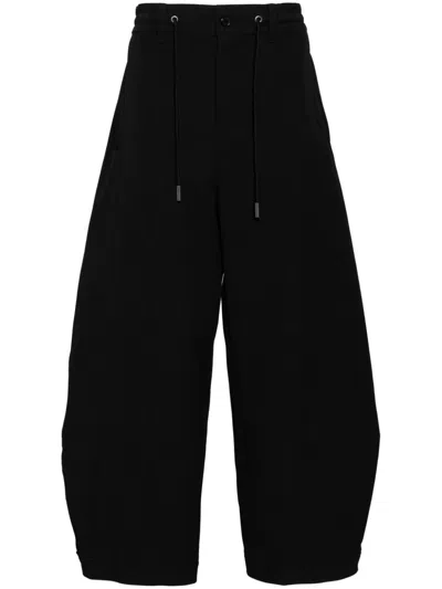 Songzio Underdart Hanbok Pants In Black