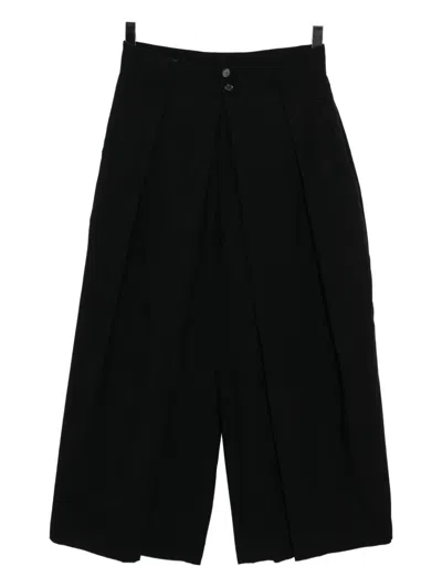 Songzio Wide-leg Trousers In Black