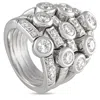 Sonia B . 18k White Gold 2.31ct Diamond Ring Sb01-051325