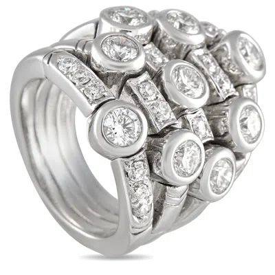 Sonia B . 18k White Gold 2.31ct Diamond Ring Sb01-051325