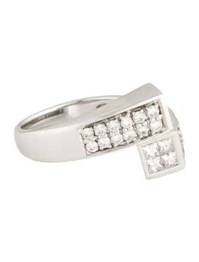 Pre-owned Sonia Bitton 14k 1.08ctw Diamond Cocktail Ring In Multi