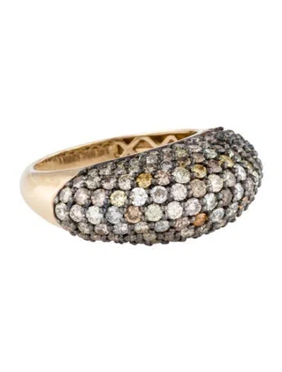 Pre-owned Sonia Bitton 14k 2.35ctw Diamond Cocktail Ring In Multi