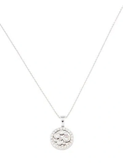 Pre-owned Sonia Bitton 14k Diamond Celebration Pendant Necklace, 16" In Multicolor