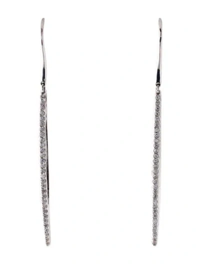Pre-owned Sonia Bitton 14k Diamond Drop Earrings In Multi