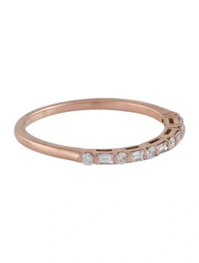 Pre-owned Sonia Bitton 14k Diamond Stackable Ring In Multi