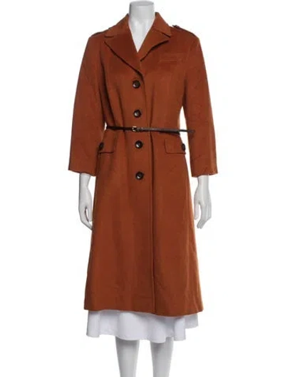 Pre-owned Sônia Bogner Wool Coat In Orange