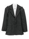 Sonia Carrasco Deconstructed Blazer In Black