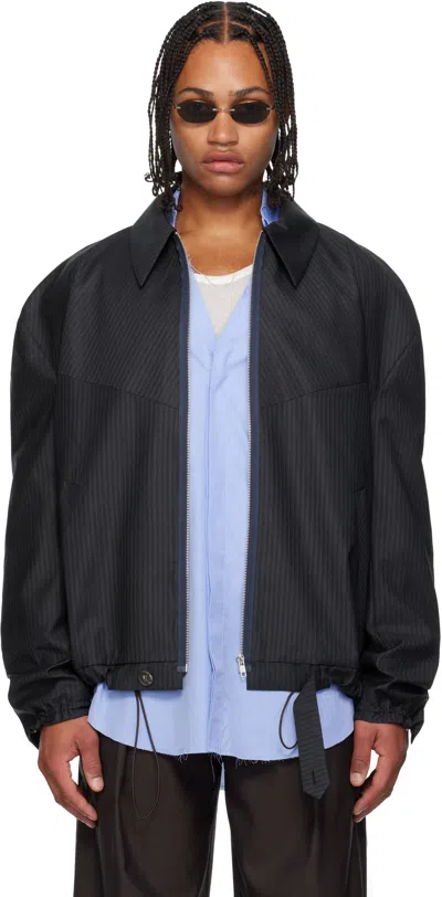 Sonia Carrasco Gray Tracksuit Jacket In Black