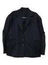 Sonia Carrasco Single-breasted Blazer In Blue