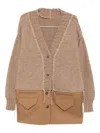 Sonia Carrasco V-neck Cardigan In Brown