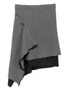Sonia Carrasco Wool Skirt In Gray