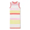 Sonia Rykiel Abito Con Logo In Multicolor