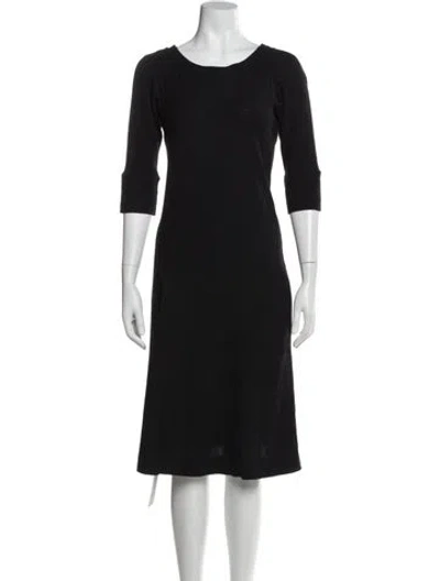 Pre-owned Sonia Rykiel Angora Pleated Accents Nightgown In Gray