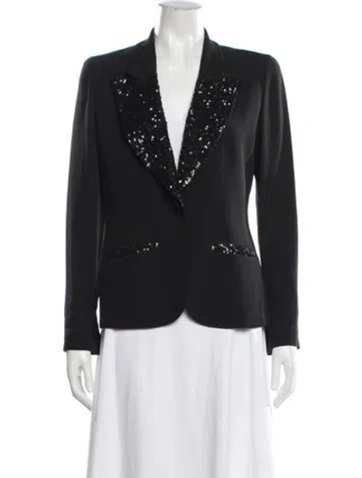 Pre-owned Sonia Rykiel Blazer In Black/blue