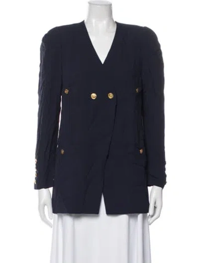 Pre-owned Sonia Rykiel Blazer In Blue