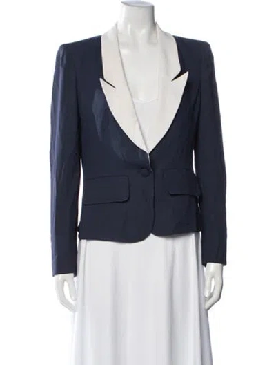 Pre-owned Sonia Rykiel Blazer In Blue