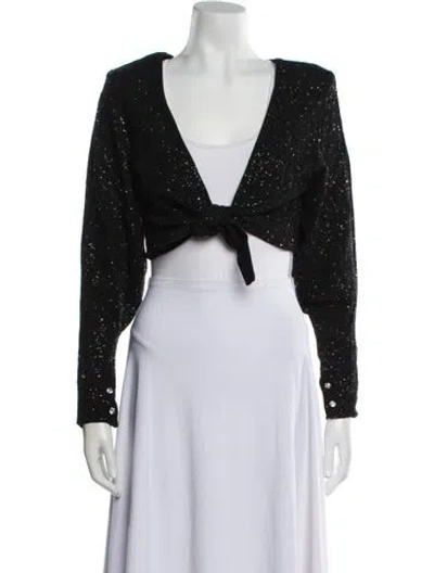 Pre-owned Sonia Rykiel Bolero In Black