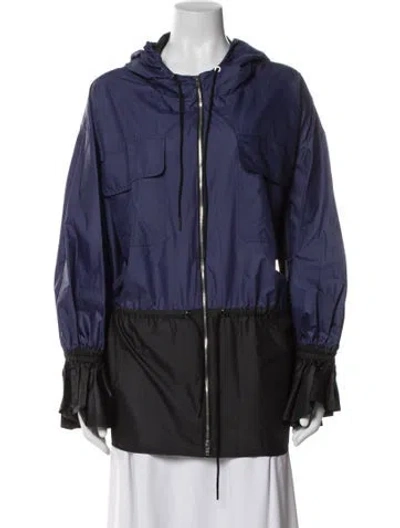Pre-owned Sonia Rykiel Bomber Jacket In Blue