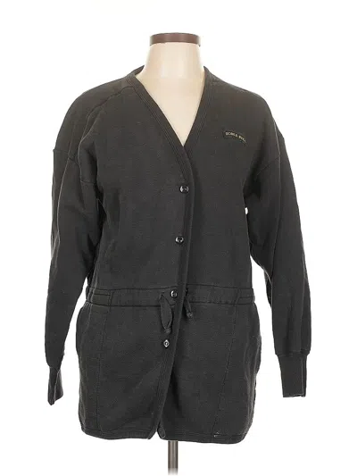 Pre-owned Sonia Rykiel Cardigan Sweater In Black